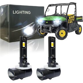 Compatible for JD Deere Gator XUV 560E 590E 825i 835E pn AXE1694 Lights, 886/894/896/881 Headlight Bulbs, 6000K Cool White, Plug N Play, 500% Brightness, 2-Pack in Kuwait