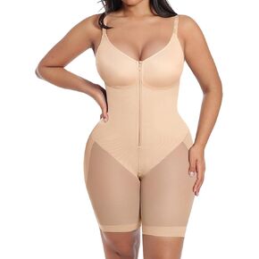 SHAPELLX Fajas Colombianas Moldeadoras Shapewear for Women Butt Lifter Body Shape Full Body Shapewear With Zipper Crotch in Kuwait