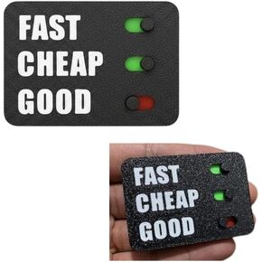 منزلق سريع ورخيص لصانع القرار الجيد، تمثال مكتبي احترافي، مادة PLA، مثلث إدارة المشاريع التفاعلية للمهندسين والمصممين in Kuwait