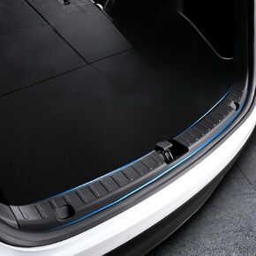 Rear Trunk Bumper Guard for Tesla Model Y Juniper 2025 2026 - TPE Bumper Protector with Scratch Resistant, Waterproof, Easy to Clean & Tool-Free Install for Model Y Accessories in Saudi Arabia