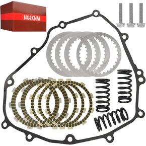 حشية احتكاك القابض وألواح الصلب متوافقة مع Ninja 400 EX400 Z400 2018-2024 استبدال 13088-0593 مجموعة القابض للدراجات النارية Ninja 400 in Kuwait