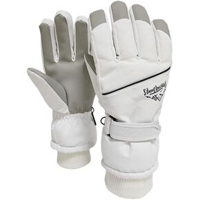 Women Men Winter-Ski-Gloves Windproof Water-Resistant Warm Anti-Slip Touchscreen Ski Glove for Cold Weather in Saudi Arabia