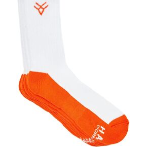 Men's Steel Toe Crew Socks 3 Pack - HXASP25SK2-WHT Medium in Kuwait