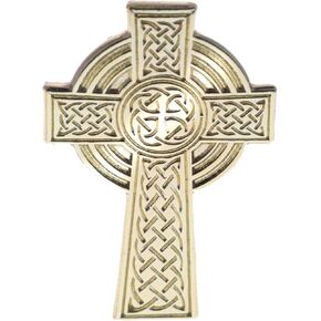 Celtic High Cross Hat Or Lapel Pin PMS926 F4D9L in Kuwait