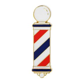 MD Barber Pole Lapel Pin in Kuwait