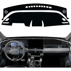 Dash Cover for Toyota RAV4 2026 Dashboard Cover Mat Sunshade No Glare UV Rays Protector Nonslip Interior Pad Accessories (Black Edge) in Kuwait