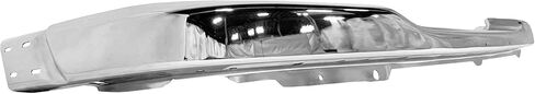 مصدات توفر - شريط وجه ممتص الصدمات الأمامي من الكروم والفولاذ متوافق مع 2001-2005 Ford Ranger XLT FX4 w/Fog 01-05، FO1002368 in Saudi Arabia