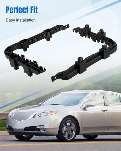 1Pair Front Bumper Retainer Bracket Fit for Acura TL 2009 2010 2011 2012 2013 2014, Bumper Bracket Replaces 71198TK4A00 71193TK4A00 71198-TK4-A00 71193-TK4-A00, Left Driver Right Passenger Side in Saudi Arabia