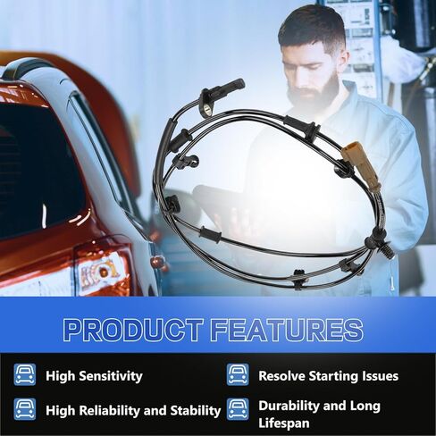 ABS Wheel Speed Sensor Fit for Ford 2018-2019 F-150 Rear Right Passenger Side # JL3Z2C190A, JL3Z2C190E in Kuwait