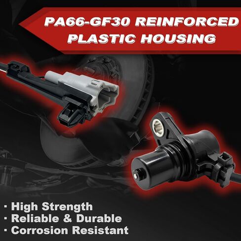 ABS Wheel Speed Sensor 1Pc: Front Right Compatible with Toyota 2001-2007 Sequoia V8 4.7L, 2000-2006 Tundra V8 4.7L V6 4.0L V6 3.4L in Kuwait