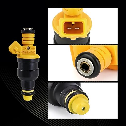 Muge Racing 8Pcs Fuel Injectors Compatible with Ford E150 E250 E350 F150 F250 F350 Mustang, Lincoln Navigator, Mercury Grand Marquis|4.6L 5.0L 5.4L 5.8L V8 -Replace 280150943, 0280150939, 0280150909 in Saudi Arabia