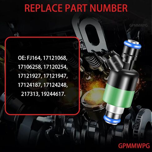 8Pcs Fuel Injectors FJ164 Compatible with Chevrolet Impala/Camaro/Corvette/Caprice 1994-1996, for Commercial Chassis 1994/Buick Roadmaster 1994-1996/Pontiac Firebird 1994-1997, V8 5.7L in Saudi Arabia