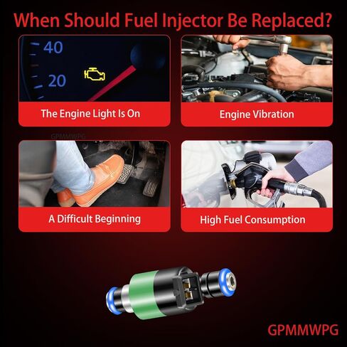 8Pcs Fuel Injectors FJ164 Compatible with Chevrolet Impala/Camaro/Corvette/Caprice 1994-1996, for Commercial Chassis 1994/Buick Roadmaster 1994-1996/Pontiac Firebird 1994-1997, V8 5.7L in Saudi Arabia