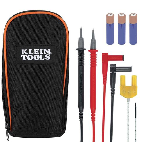 Klein Tools MM720 Digital Multimeter, Auto-Ranging TRMS, Low Impedance (LoZ), 1000V AC/DC Voltage, 10A AC/DC Current, 60 MOhms Resistance in Kuwait