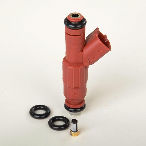 0280156161 6PCS Fuel Injectors Compatible with Ram 1500/2500 Cherokee/Liberty/Wrangler Mustang/Escape Replace 3S4Z9F593AA 63844 FJ462 in Saudi Arabia