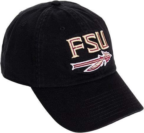 Desert Cactus Florida State University Baseball Hat Seminoles FSU Brimmed Embroirderd Hats Cap Adjustable Cloth Strap Adult (Style B1) Red in Saudi Arabia
