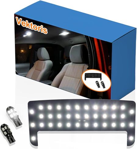LED Cab Interior Light Kit Reading Lamp - 6000K Super Bright Map Light+Dome Light for Toyota Tacoma 2016-2023 3rd Gen,FJ Cruiser,4Runner,Camry,RAV4,Prius,Highlander (Blue LED) in Kuwait