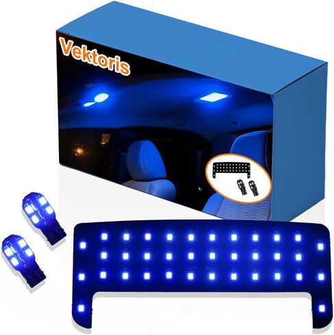LED Cab Interior Light Kit Reading Lamp - 6000K Super Bright Map Light+Dome Light for Toyota Tacoma 2016-2023 3rd Gen,FJ Cruiser,4Runner,Camry,RAV4,Prius,Highlander (Blue LED) in Kuwait