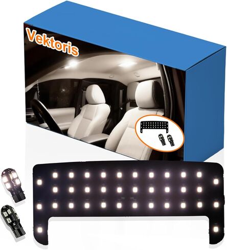 LED Cab Interior Light Kit Reading Lamp - 6000K Super Bright Map Light+Dome Light for Toyota Tacoma 2016-2023 3rd Gen,FJ Cruiser,4Runner,Camry,RAV4,Prius,Highlander (Blue LED) in Kuwait