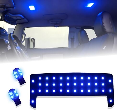 LED Cab Interior Light Kit Reading Lamp - 6000K Super Bright Map Light+Dome Light for Toyota Tacoma 2016-2023 3rd Gen,FJ Cruiser,4Runner,Camry,RAV4,Prius,Highlander (Blue LED) in Kuwait