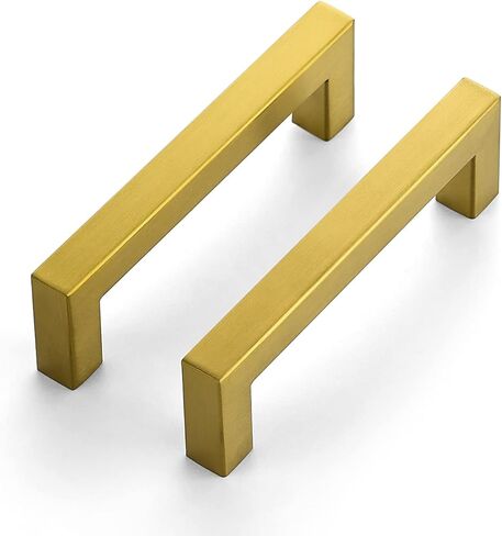 Ravinte 30 Pack 4 Inch Kitchen Square Cabinet Handles Matte Black Pulls Black Drawer Pulls Kitchen Cabinet Hardware for Cupboard Drawer Handles in Kuwait