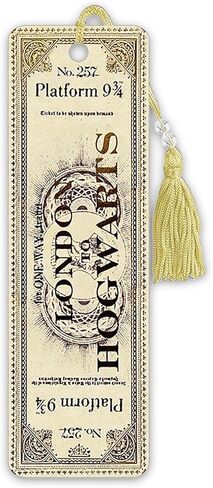 Harry Potter Bookmark Set - Bundle with 3 Bookmarks Featuring Book Covers, Hogwarts Castle, More Plus Stickers | Harry Potter School Supplies for Boys Girls Kids in Saudi Arabia
