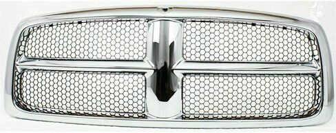Grille Assembly Chrome Shell Honeycomb Black Insert For 2002-2005 Dodge Ram Pickup Direct Replacement in Saudi Arabia