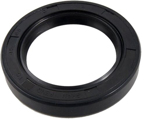 uxcell Metric Rotary Shaft Oil Seal 16x32x7mm TC Double Lips Rubber, Black in Saudi Arabia