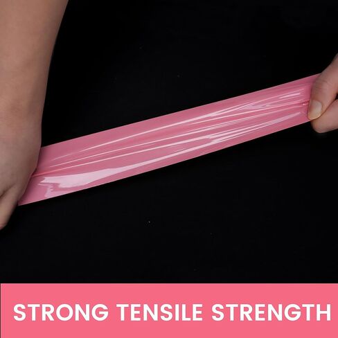 شريط تعبئة وردي من TAPEBEAR مع موزع، شريط تغليف 1.88 بوصة × 60 ياردة، 4 بكرات إعادة تعبئة شريط متحرك زخرفي لطيف للصناديق والشحن والختم in Kuwait