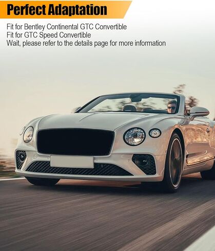 شفرة ممسحة الزجاج الأمامي مناسبة لسيارة Bentley Continental GTC المكشوفة والطيران سبير استبدال 3W1955425D 3W1955425B 3W1955425A 3W1955425C، مجموعة واحدة in Saudi Arabia
