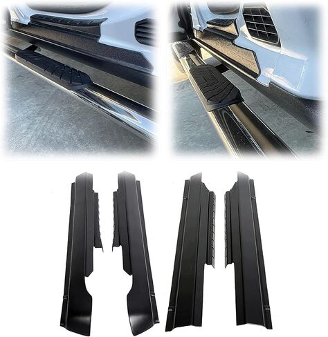 ECOTRIC Trail Armor Rocker Panel Cover Compatible with 2009-2018 Dodge Ram 1500 2500 3500 Classic Crew Cab Guard Sill Trim Replacement for 14064 in Saudi Arabia