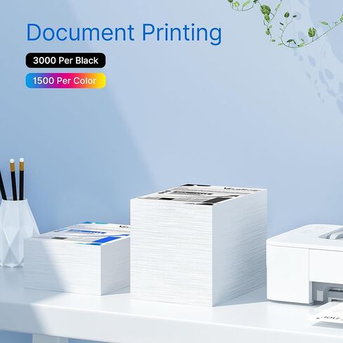 LC3033XXL Ink Cartridges Compatible with Brother LC3033 Ink Cartridges BK/C/M/Y LC3033XXL LC3035 XXL High Yield for Brother MFC-J995DW MFC-J805DW MFC-J815DW J995DWXL J805DWXL J815DWXL Printer (4-Pack) in Saudi Arabia