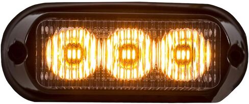 Buyers Products 8891120 4 Inch Amber LED Strobe Light, Amber in Saudi Arabia