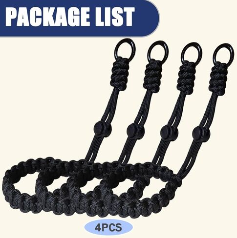 Glove Leashes with Metal Button Safety Strap,Ski Gloves Wrist Leash,Mountaineering & Skiing Accessories in Kuwait