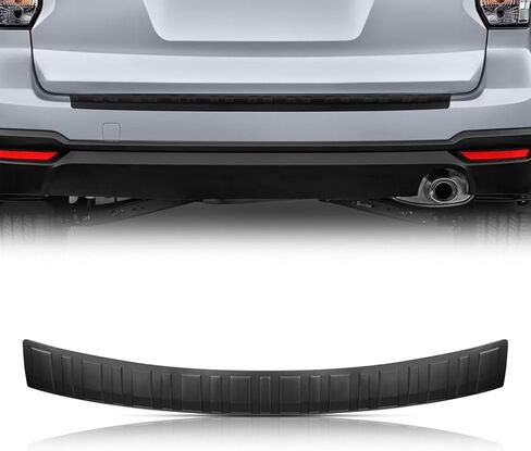 واقي المصد الخلفي متوافق مع سوبارو فورستر 2013-2018، غطاء الكسوة المقاوم للخدش، واقي دخول باب صندوق السيارة، غطاء عتبة باب صندوق السيارة، حماية شريط لوحة الجرجر in Kuwait