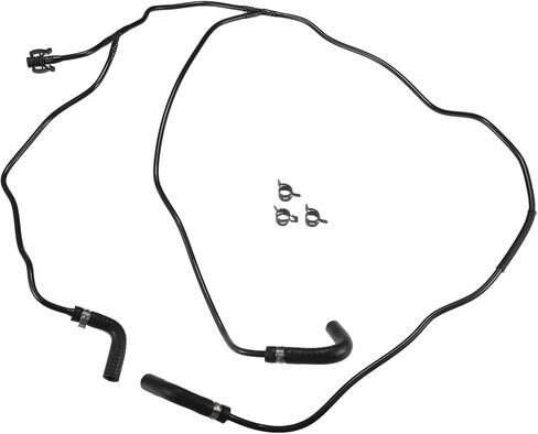 مجموعة خرطوم تبريد الرادياتير لسيارة Ford Escape 1.5L L4 2017-2019 رقم الختم العالي GV6Z8B081G | خرطوم تجاوز سائل تبريد المحرك أسود 1 قطعة in Saudi Arabia