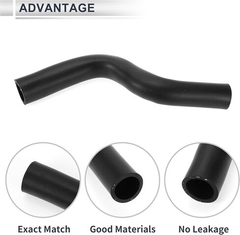Upper Radiator Coolant Hose for Honda Civic 1992-2000 Good Sealing Water Hose Pipe No.19501P08000 Rubber 1 Pc in Saudi Arabia