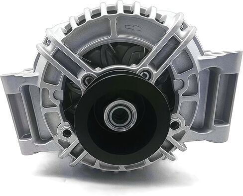 0124525171، 14051N، 14051، 116171، 0009061202، المولد 12 فولت 150 أمبير، متوافق مع بنز C300 2009-2012 V6 3.0L، GLK350 2010-2012 V6 3.5L، في اتجاه عقارب الساعة، 6-البكرة الأخدود، استبدال in Kuwait