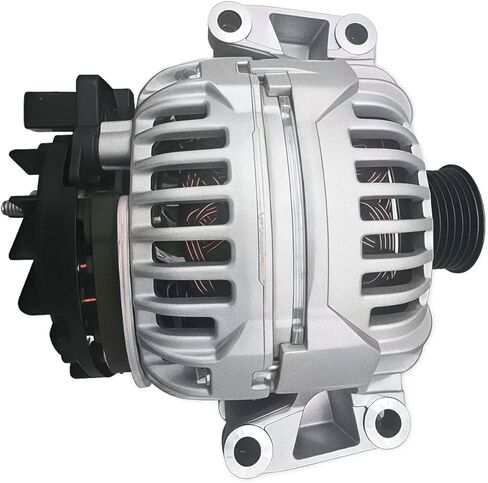 0124525171، 14051N، 14051، 116171، 0009061202، المولد 12 فولت 150 أمبير، متوافق مع بنز C300 2009-2012 V6 3.0L، GLK350 2010-2012 V6 3.5L، في اتجاه عقارب الساعة، 6-البكرة الأخدود، استبدال in Kuwait