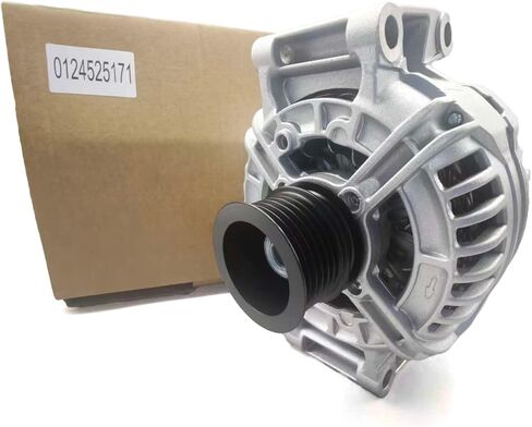 0124525171، 14051N، 14051، 116171، 0009061202، المولد 12 فولت 150 أمبير، متوافق مع بنز C300 2009-2012 V6 3.0L، GLK350 2010-2012 V6 3.5L، في اتجاه عقارب الساعة، 6-البكرة الأخدود، استبدال in Kuwait