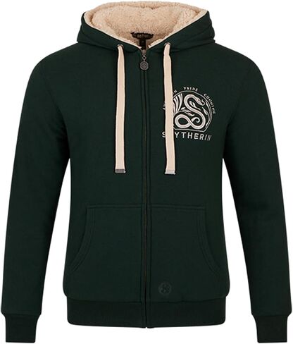 Harry Potter Fleece Hoodie - Sherpa-Lined with Crest, Winter Sweatshirt - Unisex Adult in Saudi Arabia