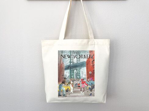 New Yorker tote bag, New Yorker magazine bag, New Yorker bag, New Yorker art, New yorker tote, art tote bag, aesthetic tote in Saudi Arabia