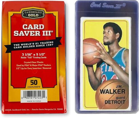 Cardboard Gold (1pk of 100) CS3 Card Saver 3 Pro Graded Tall Card تقدم حماية فائقة in Kuwait