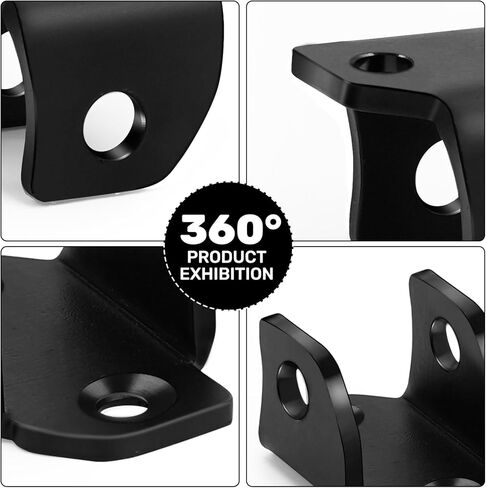 JERBOR 1 Pair of Foot Pegs Holder Mount for Tuttio Soleil01 Drit Bike, Original High strength Anti-rust Durable FootPeg Blacket Clamps for Tutto Tutti Electric Motorcycle Accessories (Black) in Saudi Arabia