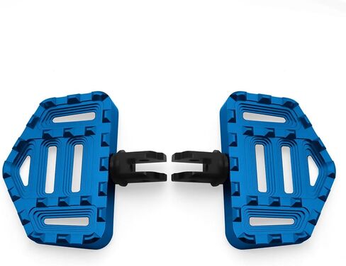 Motorcycle Mini Floorboards MX Wide Front Foot Pegs Footrest Fit For Harley 2018-later Softail Low Rider S Breakout FXLRS Fat Bob 114 Street Bob FXBB Fat Boy Sport Glide FLSB (Black) in Kuwait