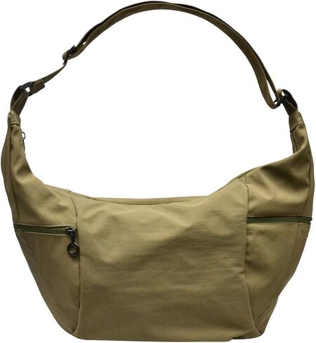 Nupouch Calla Everyday Sling: Water Repellent Nylon Crossbody Bags for Women, Slouchy Crescent Shoulder Bag, Adjustable Strap in Kuwait