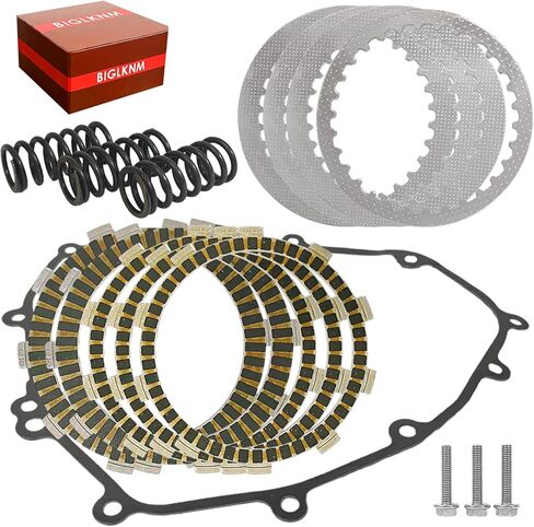 حشية احتكاك القابض وألواح الصلب متوافقة مع Ninja 400 EX400 Z400 2018-2024 استبدال 13088-0593 مجموعة القابض للدراجات النارية Ninja 400 in Kuwait