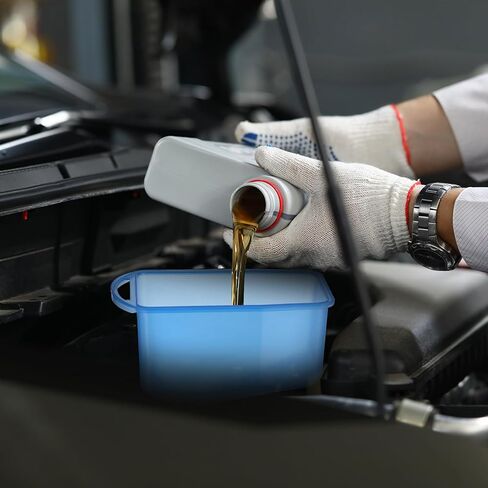 LemonRoad 3 Pcs Oil Funnel for Oil Change Car Motorcycle Refueling Tool Wide Mouth Flexible Transmission Funnel Square Capless Gas Tank Automotive Use Plastic Tool in Saudi Arabia