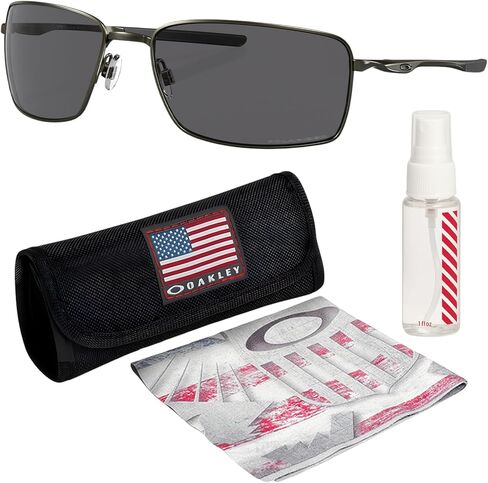 نظارة شمسية Oakley SQUARE WIRE OO4075 مستطيلة الشكل مع مجموعة النظارات الرسمية in Saudi Arabia