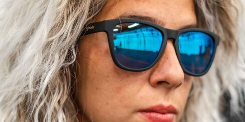 goodr Mick & Keith's Midnight Ramble Polarized Sunglasses for Men & Women, Medium Sized (OG), Black Solid Frame, UV400 Protection, No Slip, No Bounce in Kuwait